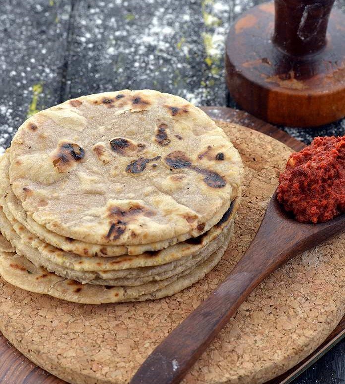 Bhakhri made with G-Malkin Flour